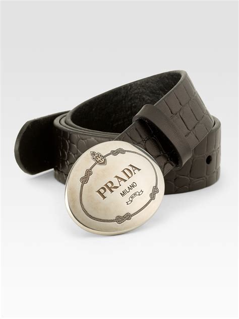 prada belt men's uk|Prada cinture belt men's.